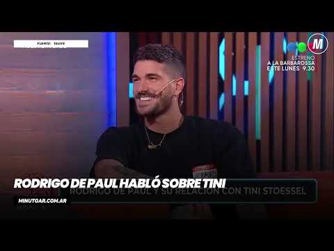 Rodrigo De Paul habló sobre Tini- Minuto Argentina