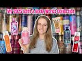 My Updated 2025 Bath &amp; Body Works Collection | The Body Care Collection of a Youtuber!