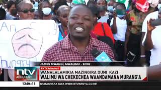 Walimu wa ECDE waandamana Murang'a