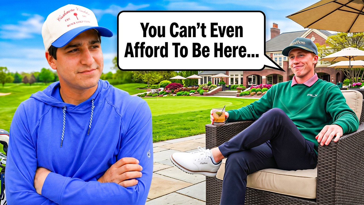 This Delusional Country Club Kid Called Me Out... (Bad Idea)