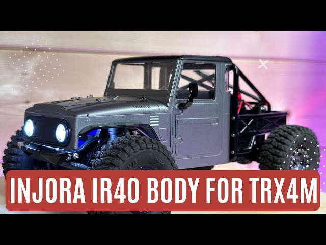 トラクサス TRAXXAS TRX4M INJORA IR40 1/18スケール トラクサス TRAXXAS TRX4M INJORA IR40 1/18スケール