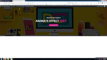 10 Different Animate Text Effect Using Divi Slider Module
