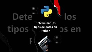 Determinar tipos de datos en Python #python #pythontutorial