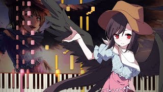 Synthesia: Touhou 17 - Prince Shoutoku&#39;s Pegasus  ~ Dark Pegasus | Piano Tutorial