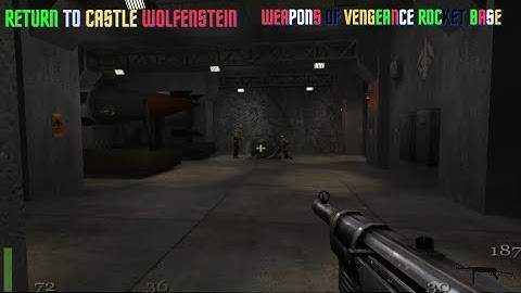 Return to castle Wolfenstein Mission 3 Weapons of Vengeance Part 2 Rocket Base #shammishafi09