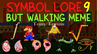 Symbol Lore 9. Continuation Dr. Livesey Walking Meme | Symbol Alphabet Lore animation (Shape Lore)