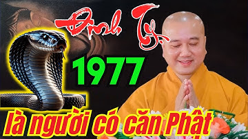 🔴Xuất hiện 7 dấu hiệu này- Tuổi Đinh tỵ 1977 Là Người Có Căn Lành TRỜI PHẬT BAN LỘC LỚN, CỰC GIÀU CÓ