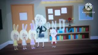 Cartoon Characters Getting Detention Comparison