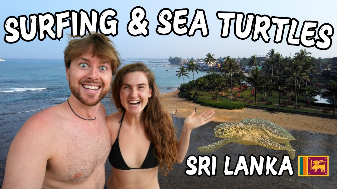 Is Hikkaduwa Sri Lanka's BEST Beach Vacation Spot? | Sea Turtles and Surfing