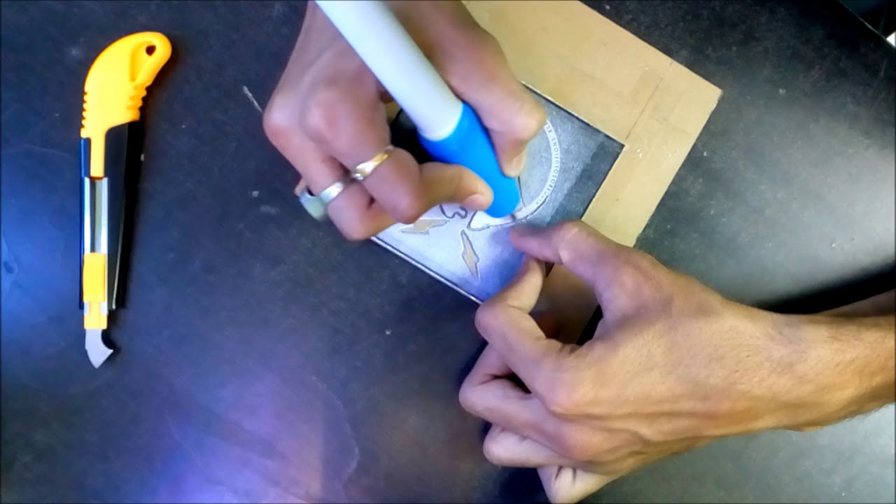 Acrylic LED decoration How to make an Edge Light Emblem. YouTube