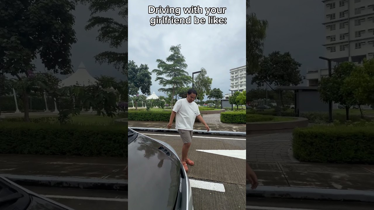 Driving with your girlfriend be like: #comdeymeme #funny #memehub #comedy #humorvibes #amazingmemes