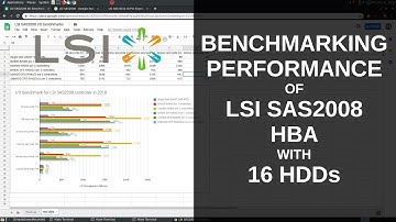 LSI SAS2008 HBA performance benchmarks in 2018