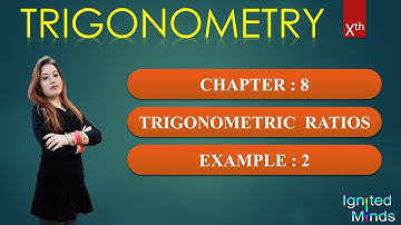 Chapter 8 | Example 2 | Trigonometry | Class 10 | With Notes