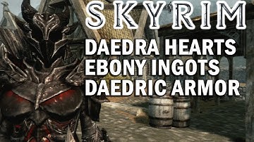 Get The Daedric Armor in Skyrim - Full Walkthrough