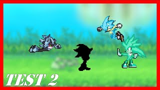 sonic Multiverse Battle Royale part 2 test #sprite #spriteanimation