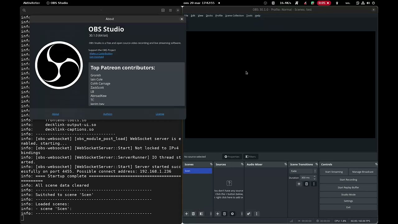 OBS Studio - Pipewire Screen Capture Not Working.
