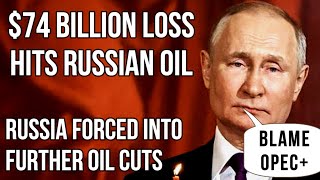 RUSSIA Cuts Oil Production Again - Questions Raised Over Production Problems as Income Falls $74BN