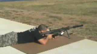 M107 Suppressed w/ AWC Turbodyne Suppressor