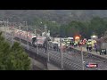 Spagna, la tragedia del treno deragliato ad Adamuz, in Andalusia