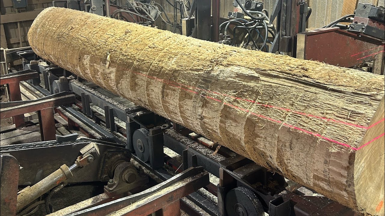 Fixing a Saw-mill’s Double Vertical Edger! Plus a Test Log! #196 - YouTube