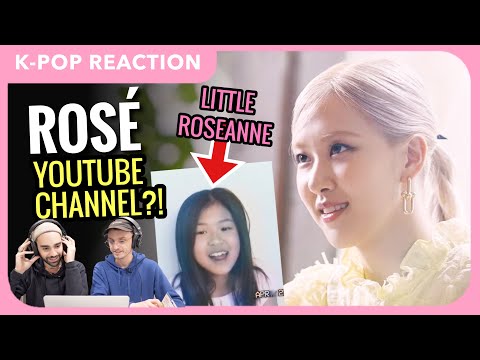 ROSÉ Interview Film | NEW YOUTUBE CHANNEL?! REACTION