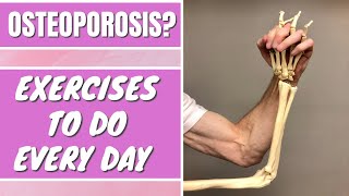 Osteoporosis? 3 Important Ex. You Should Do Every Day