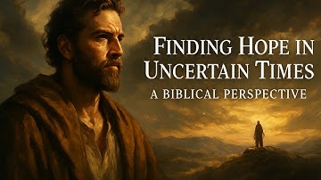 Finding Hope in Uncertain Times: A Biblical Perspective