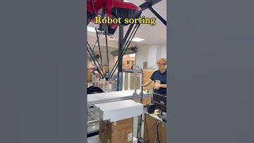 Sorting robot #automation #machine #industrialrobots #robot #sorts