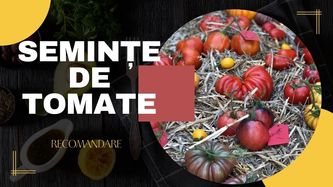 Recomandare Semințe de Tomate