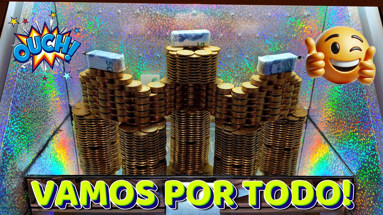CASTILLO DORADO DE MONEDAS🪙🪙, Vamos por ellas!!! Maquina de Torres de $10