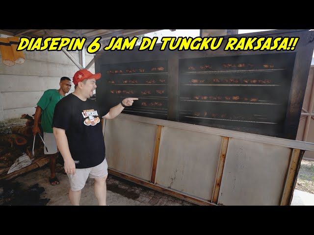 SAMPE BIKIN TUNGKU RAKSASA KHUSUS BUAT NGASEPIN AYAM DAN BEBEK!! class=