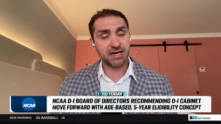 Ross Dellenger explains NCAA's recommended age-based, five-year eligibility rule | B1G Today