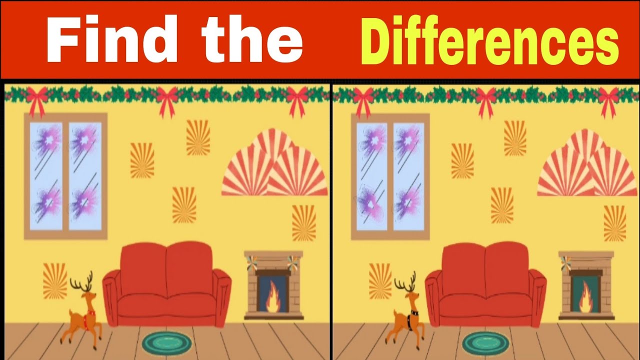Spot the Difference Only Genius Find the Differences | Fuddle Puzzle ...