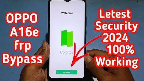 Oppo A16e FRP Bypass Android 11 | Oppo Cph2421 Google Account Unlock 2024 Without Pc | New Method