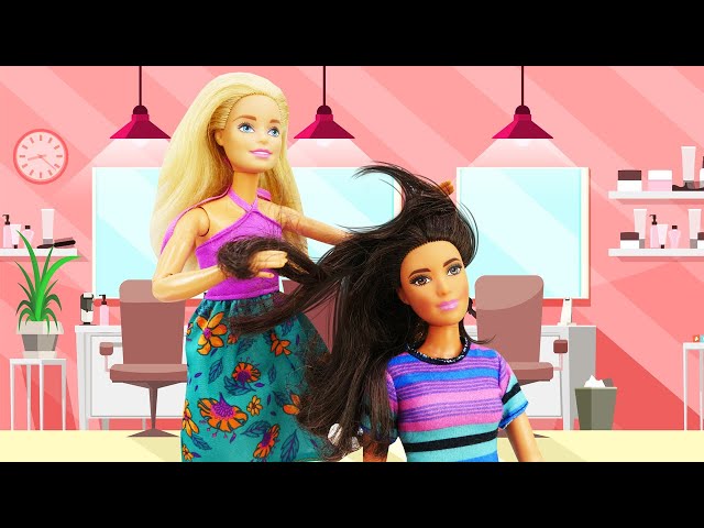 Jogos de Salão de Cabeleireiro da Barbie no Meninas Jogos