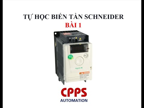 Video Làm quen với biến tần Schneider ATV12 | CPPS Center - YouTube