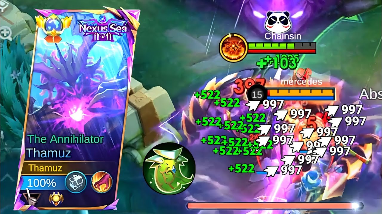 Лучшая сборка и эмблема THAMUZ для нанесения урона и повышения живучести | Лучшая сборка и эмблем...