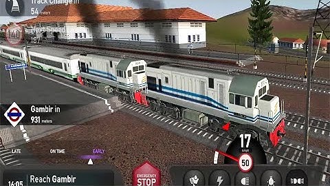 Indonesian Train Simulator - Career - Chapter 1 Trip 10