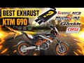 KTM 690 SMC R Exhaust Sound 