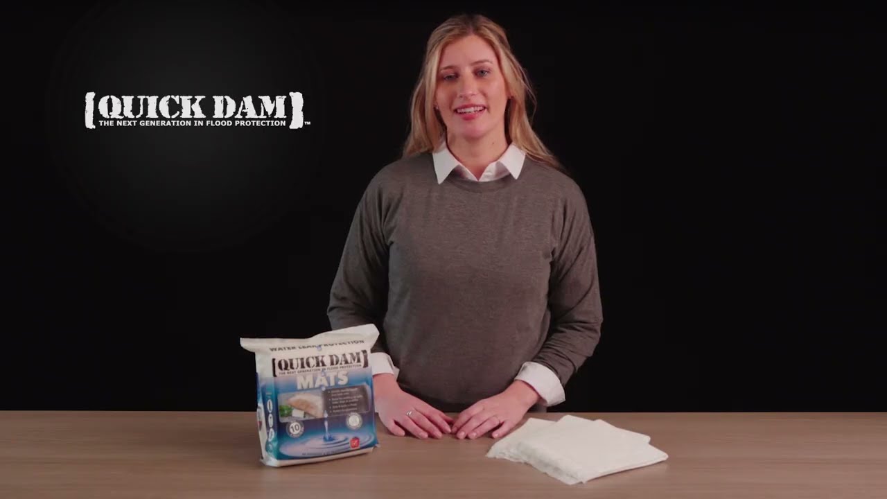 Quick Dam Indoor Mats  - Super Absorbent!