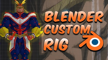 How to use custom rigs in Blender