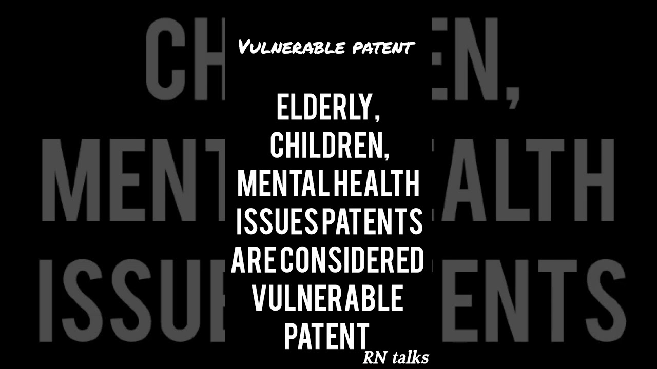 vulnerable patent 
