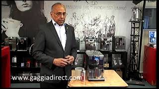 Descaling a Gaggia Anima Prestige Coffee Machine - Gaggia Caffe TV