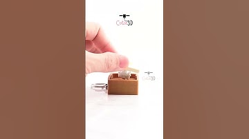 🍳 Cutie3D Keycap Fidget Clicker Fried Egg On Toast Keychain #shorts #3dprinting #keycap #clicker