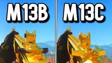 M13B vs M13C (Warzone 2)