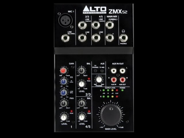 みえ② Alto Zephyr ZMX52 Mixer Review - SYNTHEMATIX - YouTube