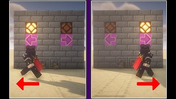 Motion Direction Detector | Minecraft Tutorial [Java & Bedrock Edition]