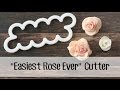 How *I* use the "Easiest Rose Ever" cutter to make a fondant rose