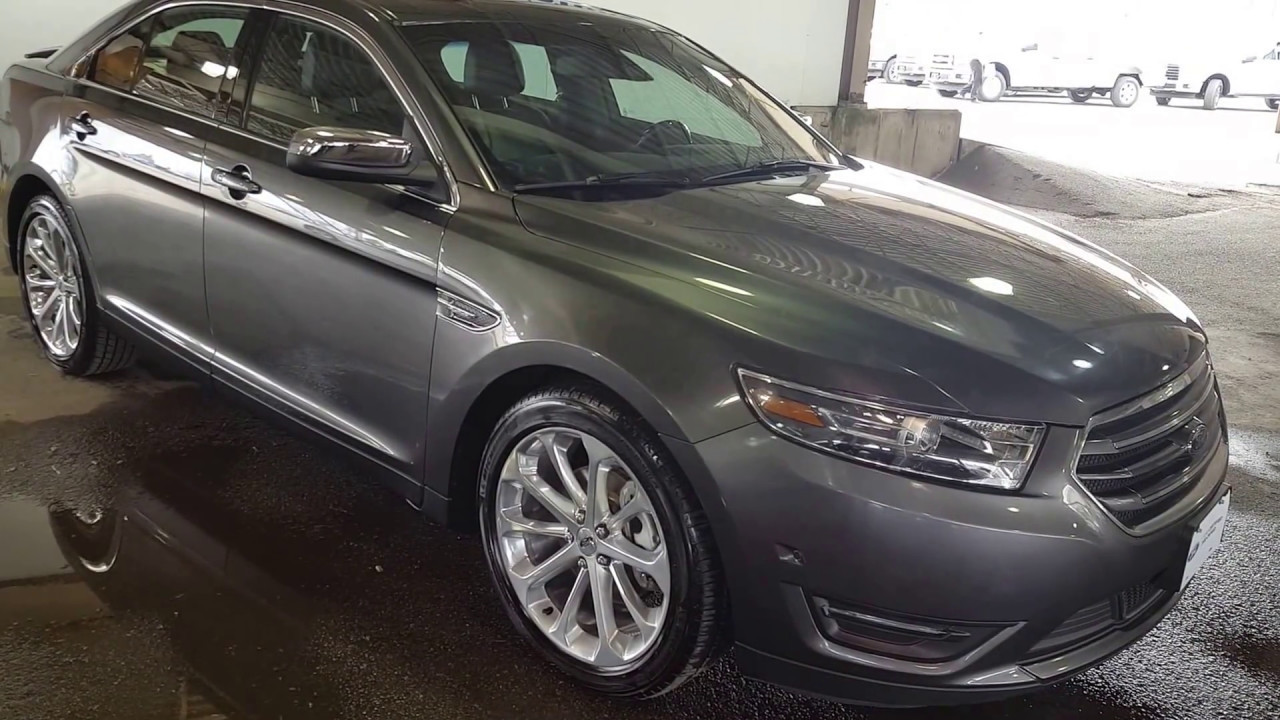 Gray 2016 Ford Taurus 4dr Sdn Limited Awd Review Prince George Bc