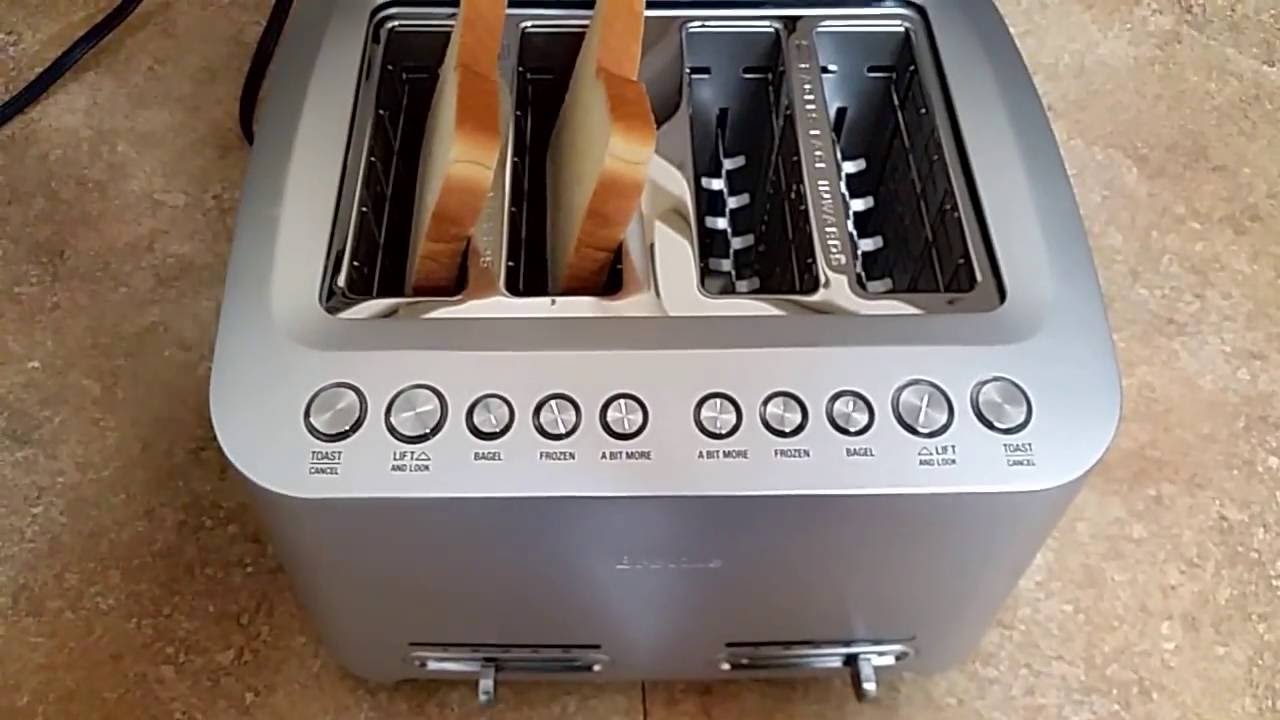 Breville Bit More 4-Slice Toaster - Stainless Steel